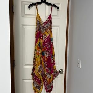 Anthropologie handkerchief dress-great with brown belt in earlier listing